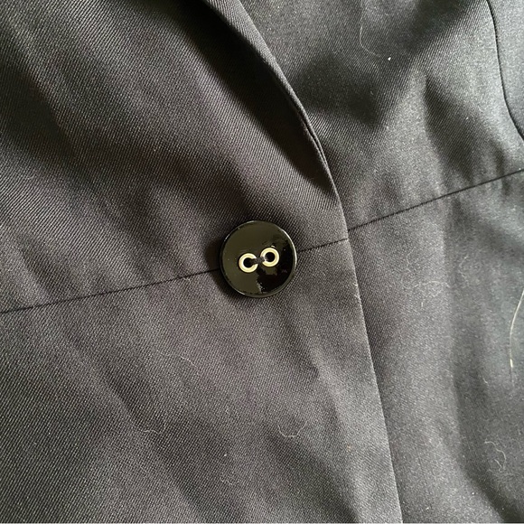 Calvin Klein Black Blazer Jacket Size 6 - Picture 5 of 5